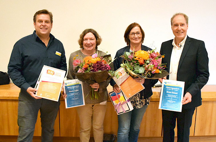BaWiG - Foto bei der Verleihung des "KAI Awards 2024, powered by BaWiG"
