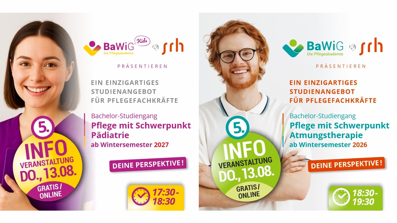 5. Infoabend für Bachelor-Studiengänge der BaWiG in Kooperation mit der SRH University